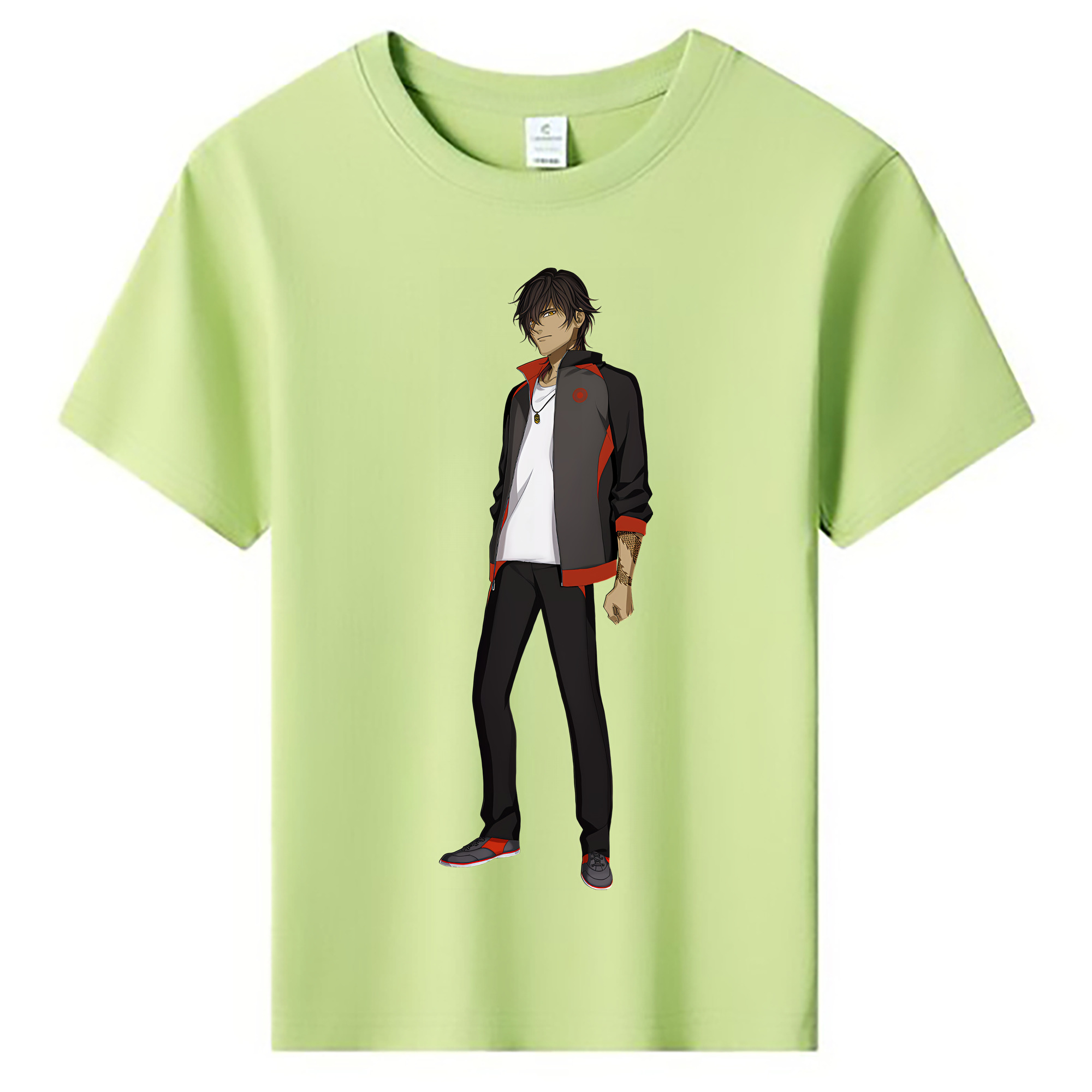 （画像用） 刀剣乱舞 Touken Ranbu 綿100％キッズTシャツ（フロントプリント）
